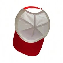 NASA Swish Snapback Cap (White/Red) - Red - View 4