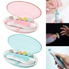 kit de lima para uñas,Cortaúñas Eléctrico para Bebé 8 en 1