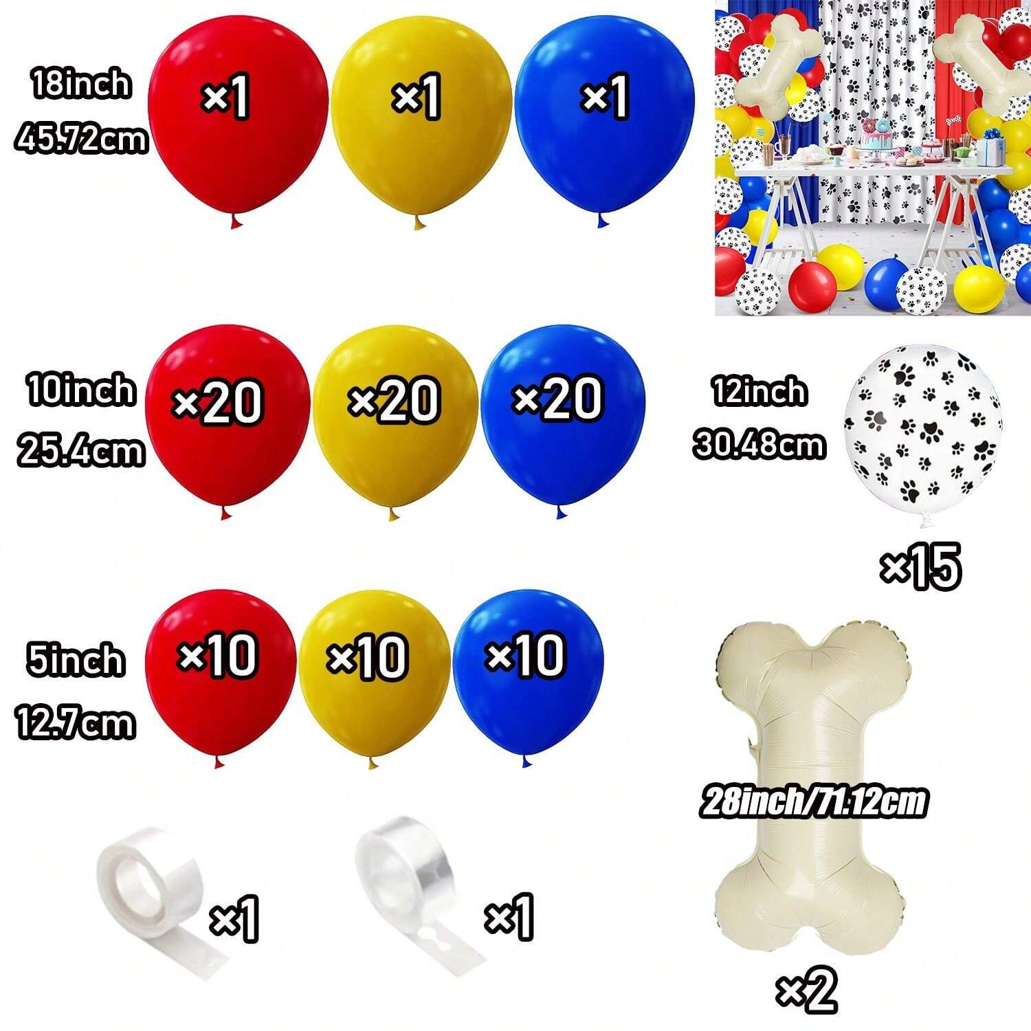 30 Palloncini Per Decorazioni Di Pasqua - Coniglietti E Motivi Colorati In Lattice, 16 Pollici