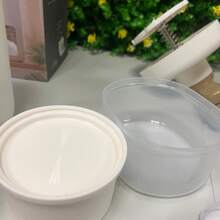 Mini Maquina Trituradora de Hielo Manual - Blanco - Ver 9