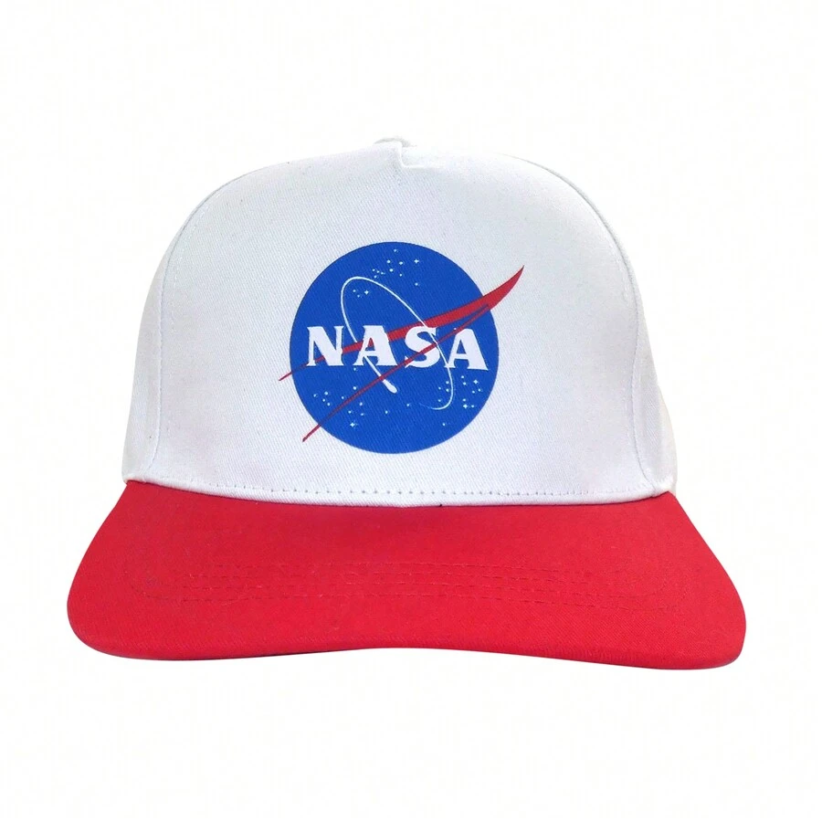NASA Swish Snapback Cap (White/Red) - Red - View 1