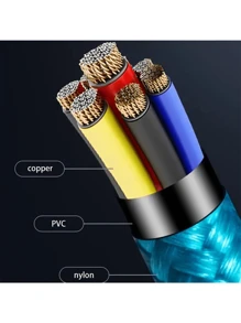 Nylon Braided Lightning Cables For Compatible With Iphone 14/13/12/Pro Max/X/XR/XS/8/7/6s/6/IPad, Male To Male USB Charging Data Sync Cord With Matte Finish, 5-10W Power Output, Round Shape - 3.3ft/6.6ft/10ft Options MFi Certified