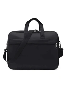 1 pieza Bolsa de gran capacidad con estilo para trayectos y documentos, con compartimento para portátil. Bolsa universitaria de verano, ideal como regalo de Navidad, Acción de Gracias, vacaciones de invierno. Bolsa de mensajero, maletín, bolsa para ordenador portátil, bolsa de viaje, bolso de mano, bolso casual de moda, bolso de Goyard, bolso, bolso de hombre, esenciales para hombres, todo en uno.