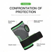 Vilico 1PC Wrist Support Gym Sports Wristband Wrist Palm Guard Protector Adjustable Wrist Brace Strap Compression Gloves For Carpal Tunnel ﻿ - Multicolor - View 5