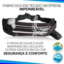 Men Waist Bags - Màu xanh nhạt - Xem 6