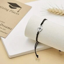16 Pieces Compass Bracelet Class Of Seniors College Graduation Gifts For Guys, Friends