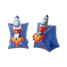 1 Pc PVC Cute Cartoon Inflatable Arm Band Flotation Sleeves Tubes Blow Up Water Rings For Little Girls Boys Summer Outdoor Swimming Pool Beach Party…