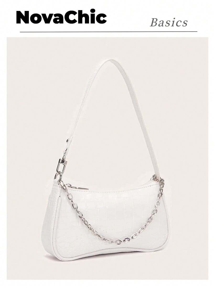 Lightweight,Business Casual Crocodile Embossed Bag For Teen Girls Women College Students,Rookies & White-Collar Workers Perfect For Office,College,Work ,Business,Commute,Outdoors, Travel, Outings