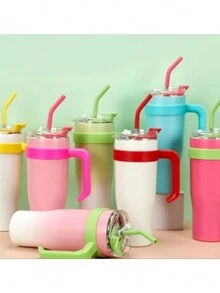 Vacuum Flasks & Thermoses - 淺粉色 - 查看 3