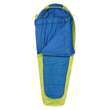 Mountain Warehouse Unisex Adult Microlite 1400 Right Zip Winter Mummy Sleeping Bag (Blue/Green) - Blue/Green - View 4