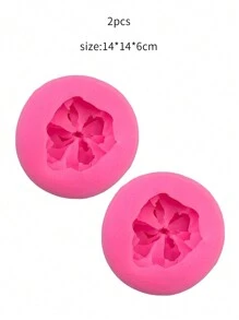 1pc Silicone Flower Mold, Butterfly Decor Mold For DIY Candle & Resin Craft