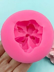 1pc Silicone Flower Mold, Butterfly Decor Mold For DIY Candle & Resin Craft