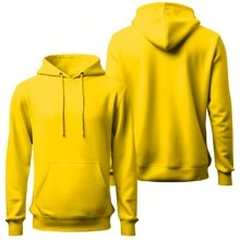 Men Sweatshirts - Màu vàng - Xem 4