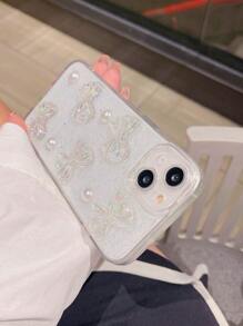 闪亮蝴蝶图案软壳手机壳，兼容 17 Pro Max/17 Pro/17 Air/17/16 Pro Max/16/16 Pro/16 Plus/15/15 Pro Max/15 Pro/15 Plus/11/12/13/14 Pro Max/XS/XR/11 Pro/11 Pro Max/12 Pro/12 Pro Max/13 Pro/13 Pro Max/7 Plus/14 Pro/14 Pro Max/14 Plus/7 Plus/8 Plus/8/SE2 - 無色 - 查看 6