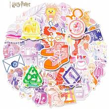 50入組哈利卡通角色貼紙，派對和裝飾貼紙，防水和無殘留黏性，適用於浴缸、浴室和牆壁 - 均碼 - 查看 5