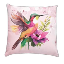Cushion Cover - Bộ 4 Vỏ Gối Trang Trí Hình Chim - Xem 2