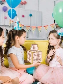 1pc, Birthday Money Box For Cash Gift Pull, With DIY Stickers, Happy Birthday Money Gift Boxes For Cash With Pull Out, Fun Birthday Gift Ideas DIY Set, For Birthday Party Decoration - Multicolor - View 3