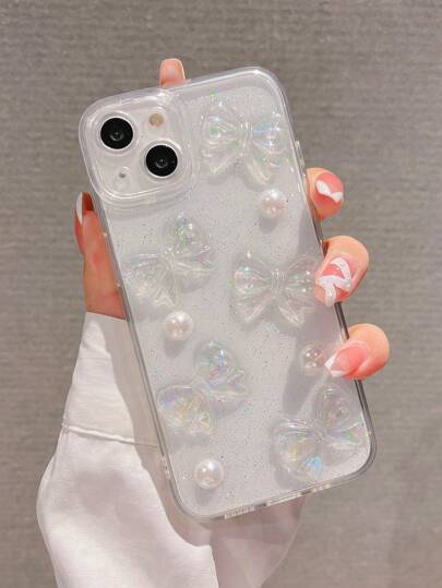 Glitter Apple Case With Butterfly Design, Compatible With Iphone 17 Pro Max/17 Pro/17 Air/17/16 Pro Max/16/16 Pro/16 Plus/15/15 Pro Max/15 Pro/15 Plus/11/12/13/14 Pro Max/XS/XR/11 Pro/11 Pro Max/12 Pro/12 Pro Max/13 Pro/13 Pro Max/7 Plus/14 Pro/14 Pro Max/14 Plus/7 Plus/8 Plus/8/SE2, Soft