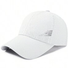 1pc Summer Breathable Quick-Dry Mesh Baseball Cap, Adjustable Unisex Sun Hat - Peaked Cap - View 6