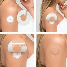 10入組小尺寸電子產品固定貼片，戶外運動防滑膠黏感應器貼片套件 - 藍色 - 查看 8