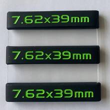 7.62X39 Mm Tạp Chí Đánh Dấu Ban Nhạc Mag Ban Nhạc Tạp Chí ID Cỡ Nòng Ban Nhạc Phù Hợp Với Bất Kỳ Tiêu Chuẩn AR-15 Tạp Chí 3/6/12 Gói - xanh đen - Xem 6