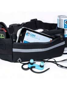 Men Waist Bags - 紅色 - 查看 3