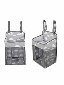 Baby Equipment Portable Storage Multi-Functional Baby Storage, Diaper Storage Bag - Grey - View 6