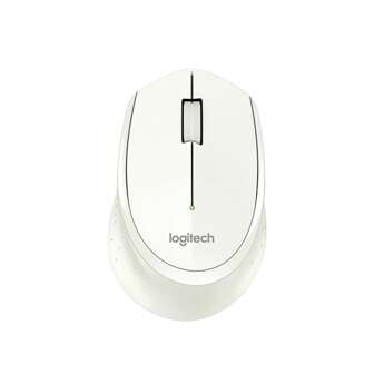 M275無線滑鼠，2.4GHz配備USB納米接收器，1000 DPI光學追踪，18個月電池壽命，可與PC、筆記本電腦、Chromebook兼容