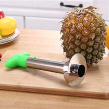 1pc Stainless Steel Pineapple Peeler Corer Slicer Pineapple Cutter Pineapple Corer Remover Slicer - Multicolor - View 10