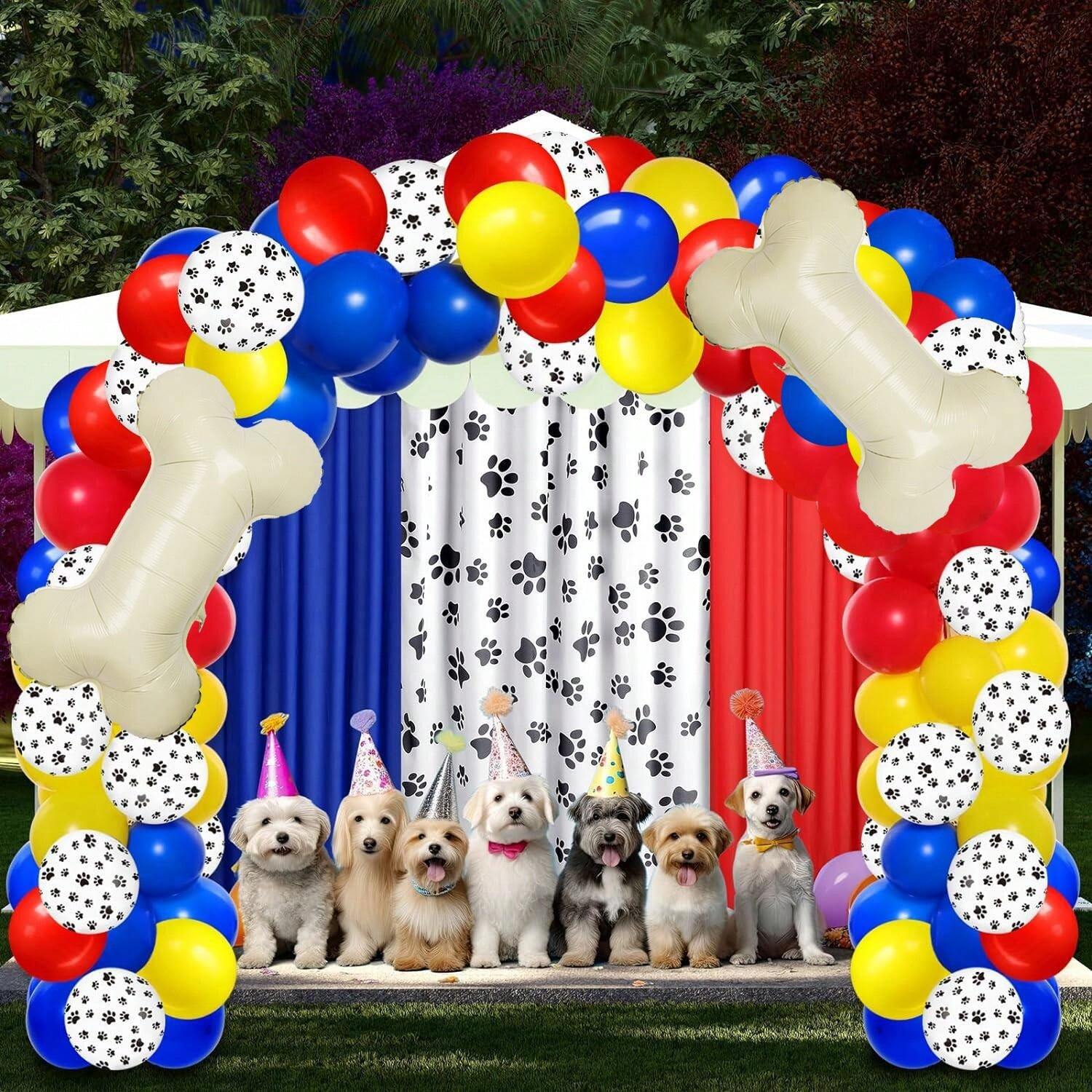 HOWAF Set di Palloncini per Decorazioni di Pasqua, 30 Pezzi Palloncini Colorati Coniglio Palloncini in Lattice per bambini Feste di Pasqua decorazioni casa
