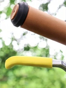 1pair Mountain/Road Bike Brake Lever Protective Cover, Universal Anti-Wear Foldable Silicone Slip-Resistant Handlebar Cover