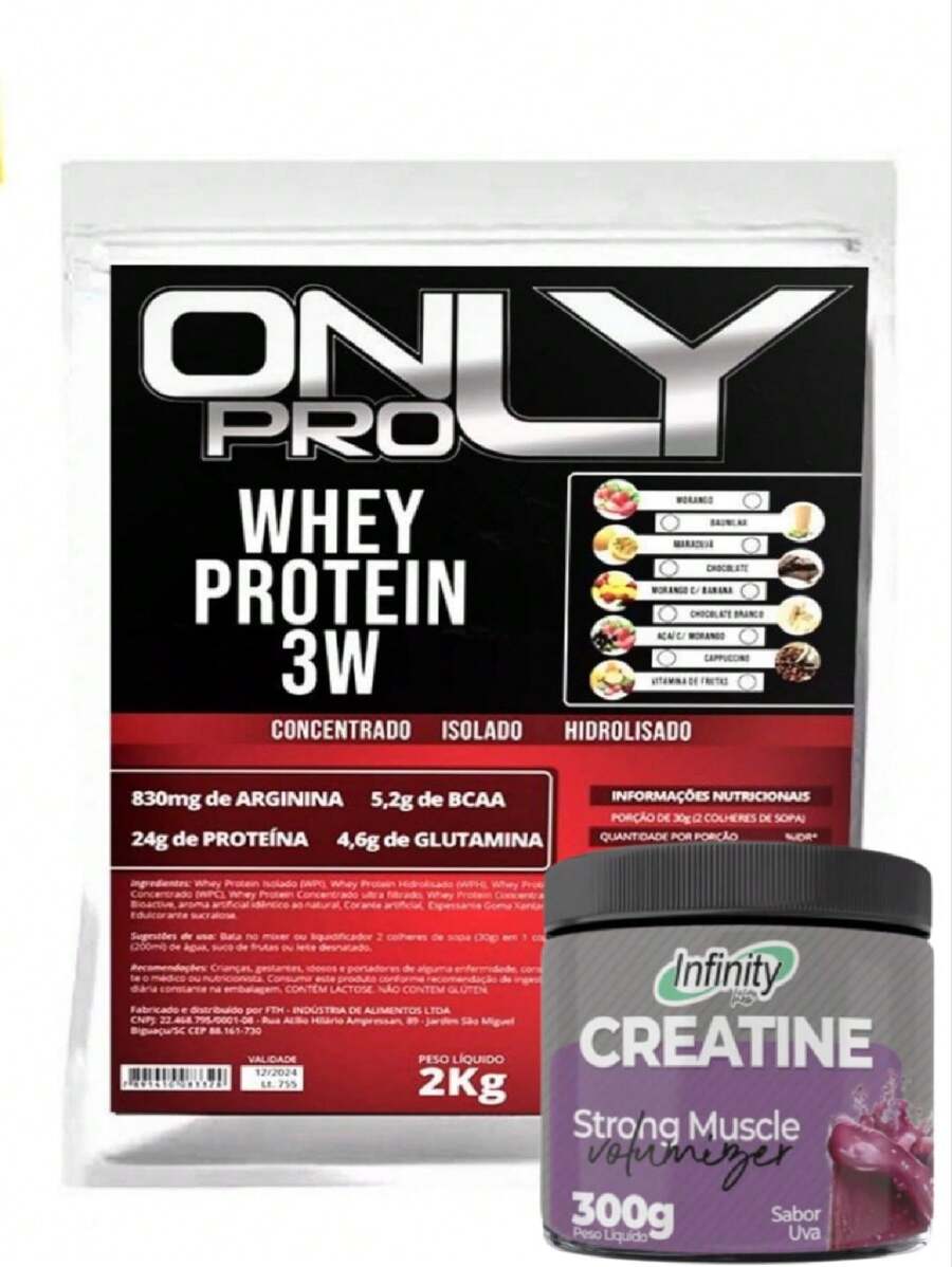 Protein - chocolate branco - Xem 1