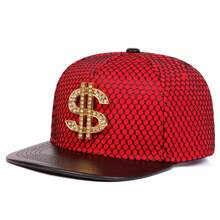 1 Mũ Hip Hop $ Letter cho nam, Mũ bóng chày phong cách Punk thời trang Thích hợp cho các hoạt động ngoài trời, Có thể điều chỉnh, chống nắng và thường ngày, Thích hợp cho du lịch mùa xuân và mùa thu, các bữa tiệc trên bãi biển - Nhiều màu - Xem 5