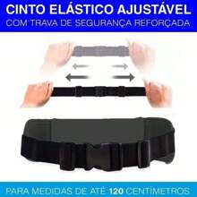 Men Waist Bags - Màu xanh nhạt - Xem 4