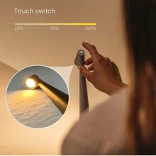 1 PC LED Table Lamp, Rechargeable, Long Battery Life, Portable Table Lamp, Nordic Modern, Minimalist Style, Suitable For Living Room/Bedroom/Bedside Decorative Table Lamp