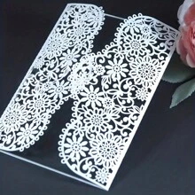 1pc Metal Cutting Dies Flower Wedding Invitation Scrapbooking For Embossing Card Making Craft Dies Stencil - DX571 - View 2