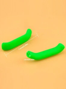1pair Mountain/Road Bike Brake Lever Protective Cover, Universal Anti-Wear Foldable Silicone Slip-Resistant Handlebar Cover