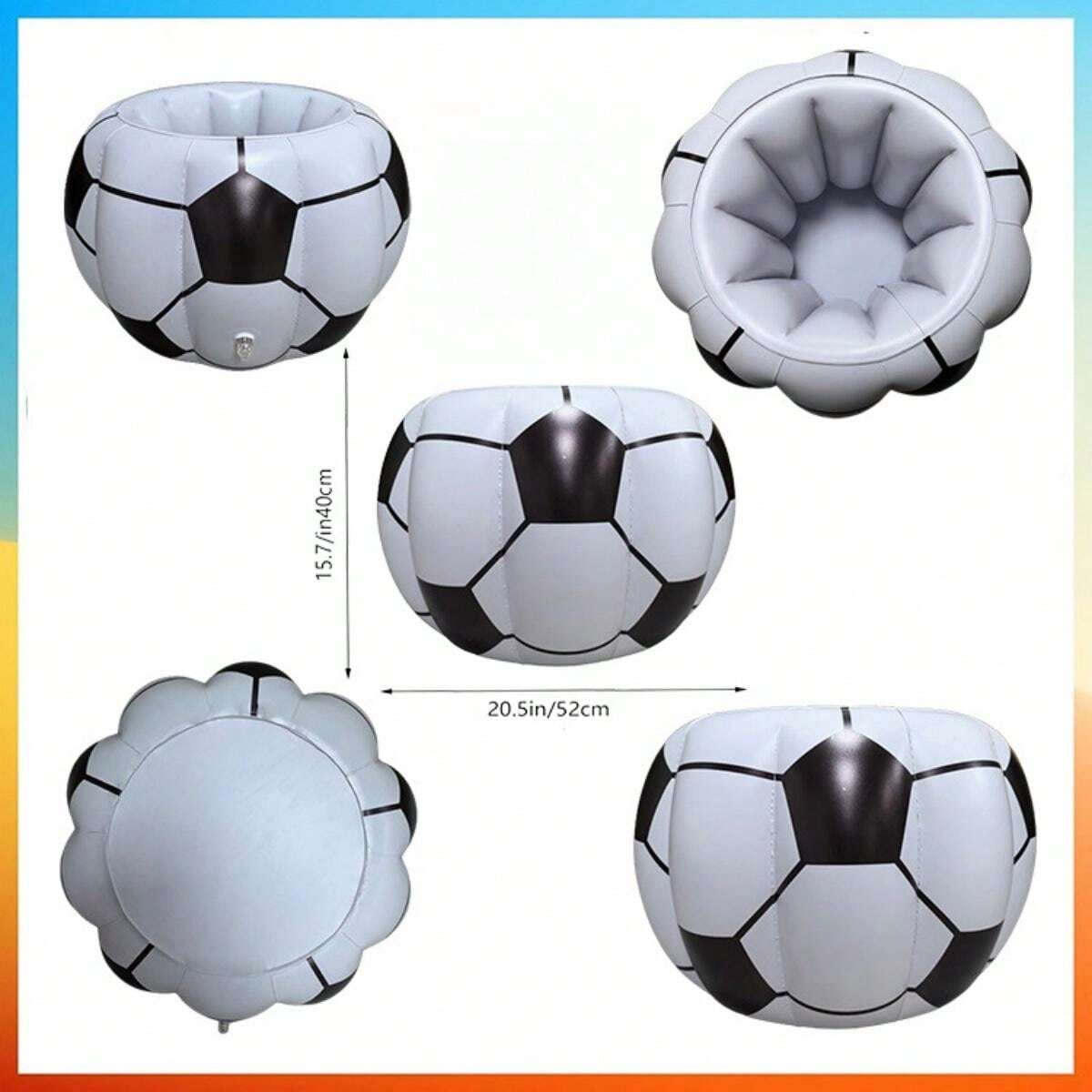 Riesen Würfel 30cm Aufblasbar - Jumbo Spielwürfel Für Garten & Poolparty