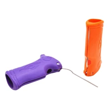 1 Vỏ bảo vệ đa năng bật lửa Bic có kim để sửa chữa bật lửa, Hộp đựng bật lửa bằng nhựa màu, Phụ kiện hút thuốc. - Nhiều màu - Xem 3