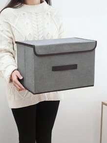可摺疊的蛤蜊殼收納盒，內衣襪子收納盒，衣櫥臥室節省空間小雜物收納籃，衣服和褲子收納藝術品收納籃組織袋，衣櫥抽屜組織者，玩具、小雜物收納袋，學校組織袋，老師收納袋 - 彩色 - 查看 4