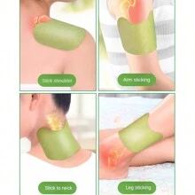 60 parches de rodilla con extracto de hierba de artemisia suave, relajantes y alivian la fatiga para rodillas, hombros, cintura, cuidado diario