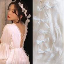25 Yard/Cuộn, Ruy Băng Ren Rộng 3Cm Cho Hộp Quà Tặng Bó Hoa Bao Bì Tự Làm, Băng Đô, Nơ, Phụ Kiện Quần Áo, Thủ Công Mỹ Nghệ, Đồ Chơi, Trang Trí Quần Áo - Nhiều màu - Xem 7