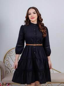 Women Dresses - màu đen - Xem 3