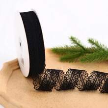 25 Yard/Cuộn, Ruy Băng Ren Rộng 3Cm Cho Hộp Quà Tặng Bó Hoa Bao Bì Tự Làm, Băng Đô, Nơ, Phụ Kiện Quần Áo, Thủ Công Mỹ Nghệ, Đồ Chơi, Trang Trí Quần Áo - Nhiều màu - Xem 15