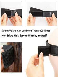 1Pc Black Wig Holding Band Elastic Bands For Wig - Black - View 2