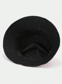 1 chiếc mũ xô có thể đảo ngược có họa tiết động vật Hip-Hop vui nhộn, mũ chống nắng cho nam, mũ mùa hè, thích hợp cho các hoạt động ngoài trời mùa hè như đi bộ đường dài và câu cá - Nhiều màu - Xem 5