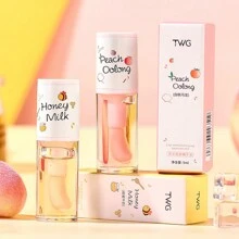 女性唇部滋潤油，滋養和滑順唇部精華，男女通用，滋潤乾燥的嘴唇，去除死皮 - 1#粉紅蜜桃味唇油 - 查看 8