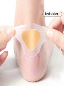 10-100pcs Gel Heel Protector Foot Sticker, Pad Heel Liner Shoe Sticker FootCare Pad - Multicolor - View 12
