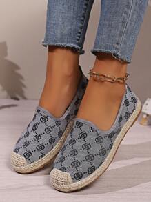 Breathable Slip-On Fisherman Flat Loafers für Damen mit großer Größe, perfekt für Lässig Sommer