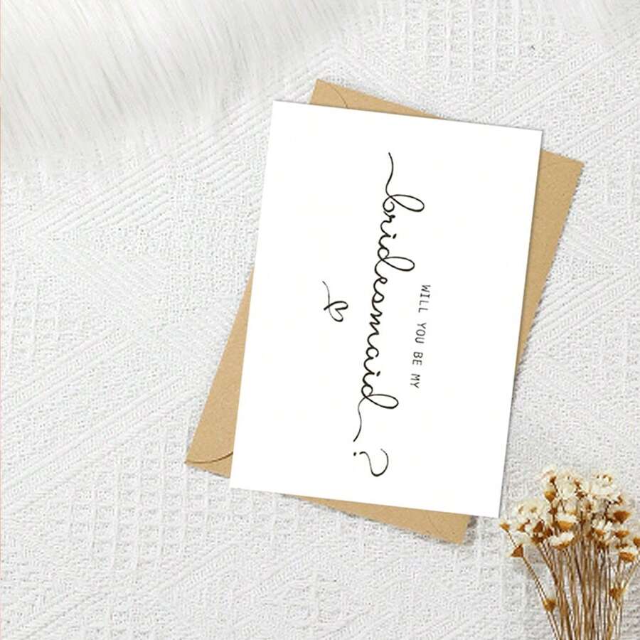 ¿Serás mi dama de honor? Tarjeta de invitación para damas de honor, una tarjeta para invitar a las damas de honor a las bodas de buenos amigos, Navidad